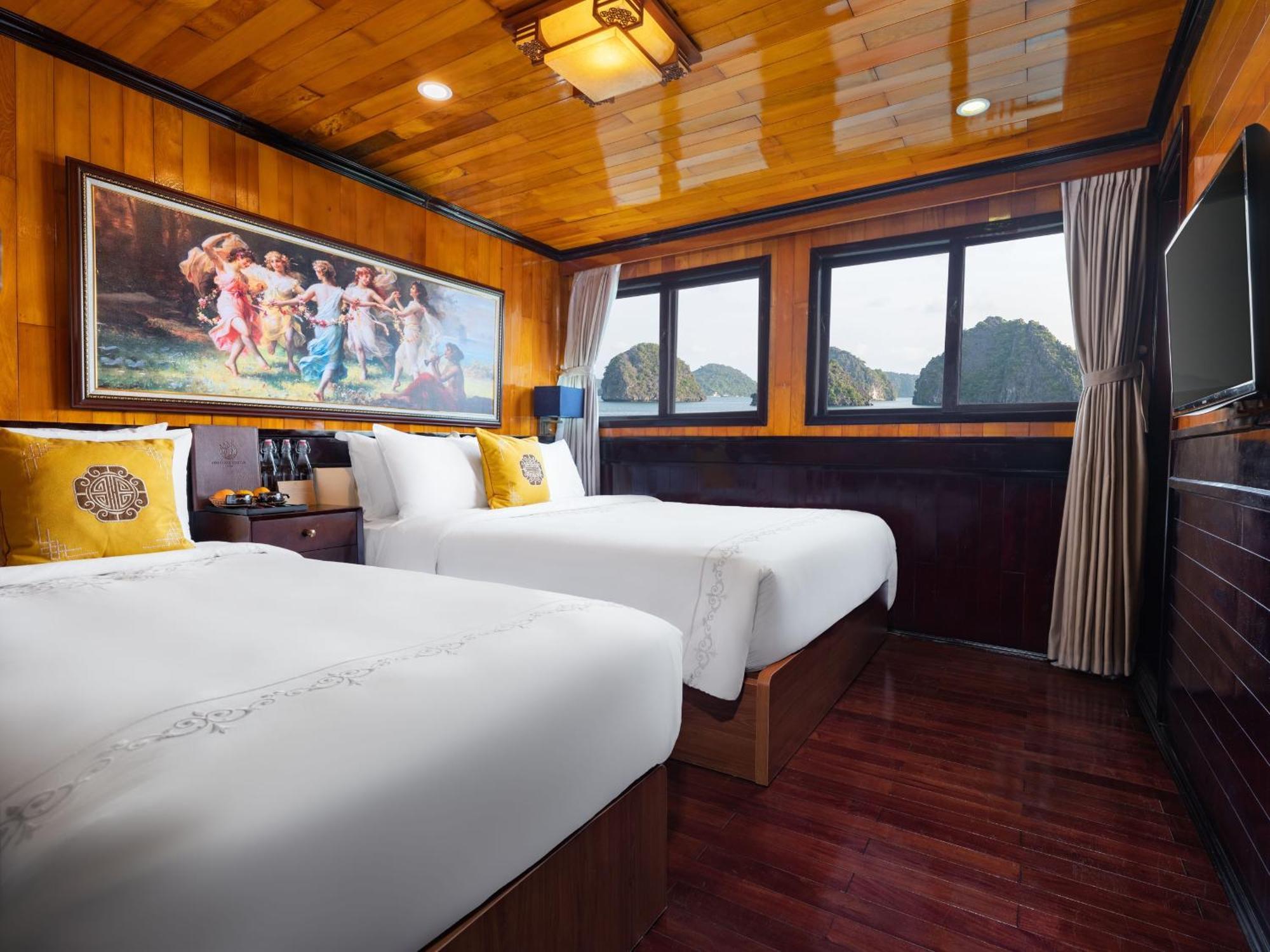 Hera Boutique Cruise Ha Long Bay Exteriör bild